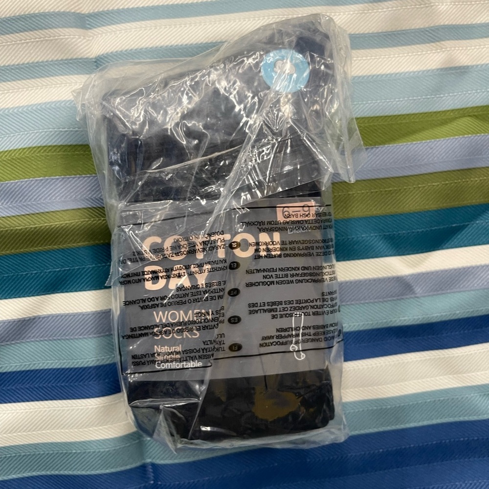 Cotton on‎ Women's Socks - Black knee high socks size 6-9 H71
